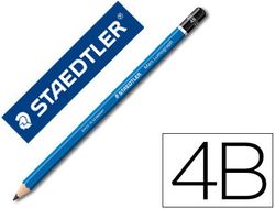 Lapices de Grafito Staedtler Mars Lumograph 100 4B Unidad
