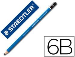 Lapices de Grafito Staedtler Mars Lumograph 100 6B Unidad