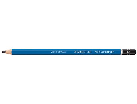 Lapices de Grafito Staedtler Mars Lumograph 100 6B Unidad