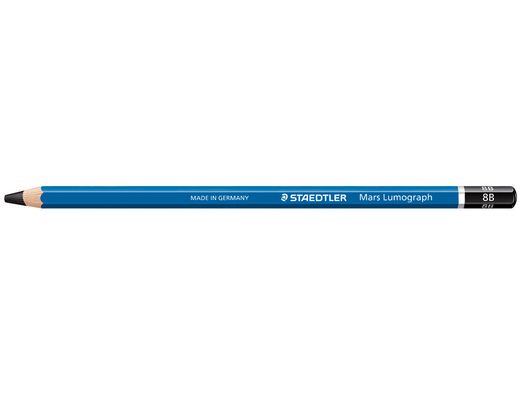 Lapices de Grafito Staedtler Mars Lumograph 100 8B Unidad