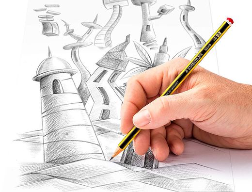 Lapices de grafito staedtler noris n 2 hb blister de 10 unidades