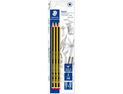 Lapices de grafito staedtler noris n 2 hb blister de 3 unidades