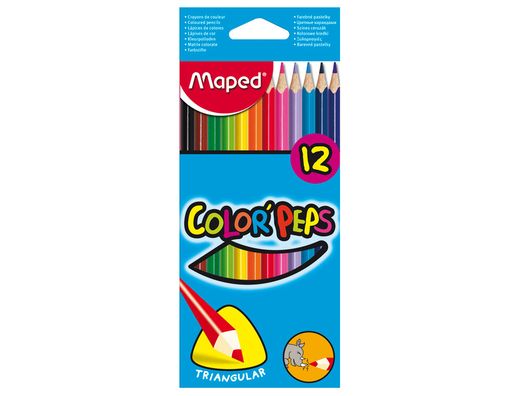 Lápices Maped Color estuche 12 unidades