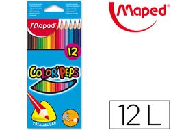 Lápices Maped Color estuche 12 unidades