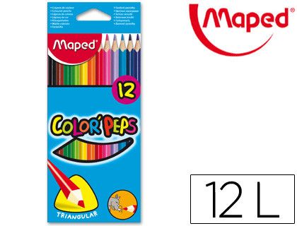 Lápices Maped Color estuche 12 unidades