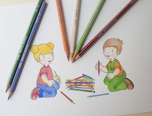 Lápiz color Fila Stilnovo 12 unidades colores variados