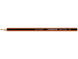 Lapiz de color staedtler wopex ecologico naranja