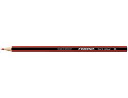 Lapiz de color staedtler wopex ecologico rojo