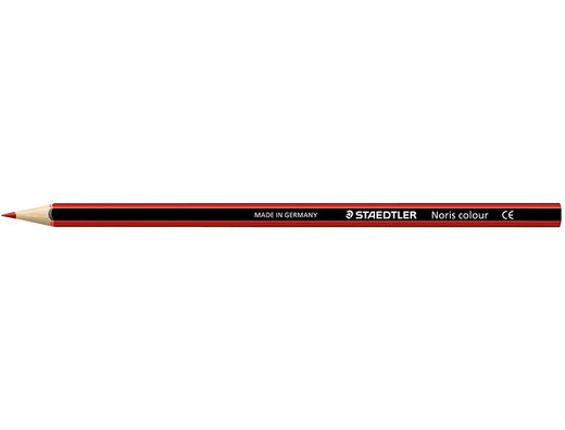 Lapiz de color staedtler wopex ecologico rojo