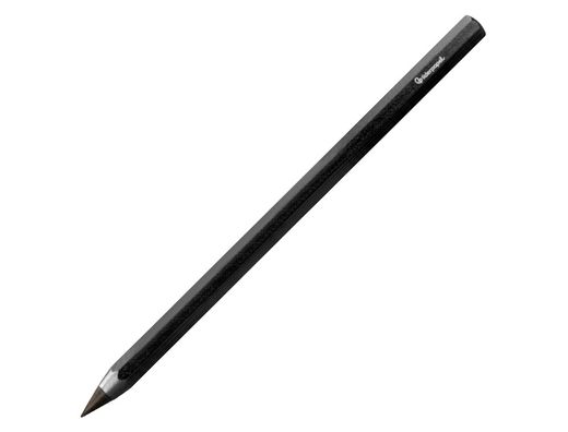 Lapiz de grafito infinito liderpapel aluminio hexagonal negro ultra resistente 1 punta de recambio