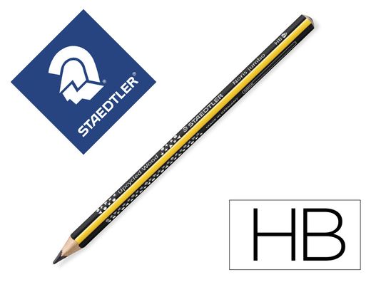 Lápiz triangular mina de 4 mm Staedtler