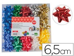 Lazos Liderpapel Fantasia Maxi Colores Metalizados Surtidos