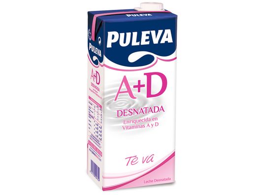 Leche Desnatada Puleva Brik de 1 Litro