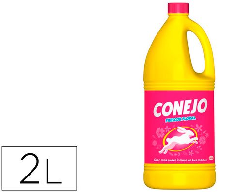 Lejia conejo frescor floral botella de 2 litros
