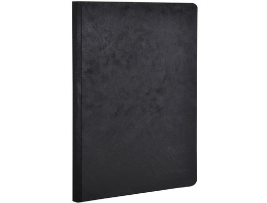 Libreta Age-Bag Tapa Cartulina Lomo Cosido Rayado Horizontal 96 Hojas Color Negro 148X210 Mm