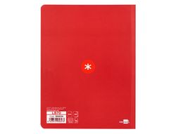 Libreta liderpapel antartik a5+ plus cosida 48 hojas 90g/m2 cuadro 5mm con margen 6 colores surtidos