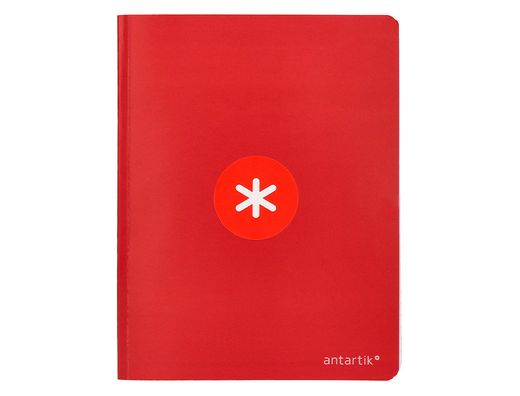 Libreta liderpapel antartik a5+ plus cosida 48 hojas 90g/m2 rayado horizontal con margen 6 colores surtidos