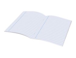 Libreta liderpapel pautaguia tapa cartoncillo 32h A4 75gr cuadriculado pautado 4mm con margen 6 colores surtidos