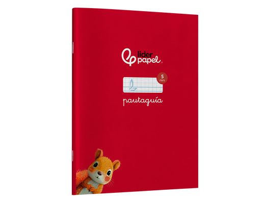 Libreta liderpapel pautaguia tapa cartoncillo 32h din a5+ 75gr cuadriculado pautado 5mm con margen 6 colores surtidos