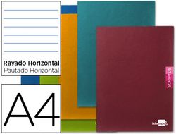 Libreta Liderpapel Scriptus A4 48 Hojas 90G/M2 Horizontal con Margen
