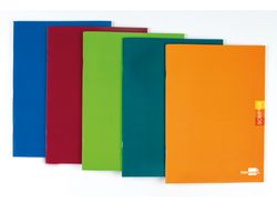 Libreta liderpapel scriptus A5 plus 48 hojas 90g/m2 cuadro 5mm con margen colores surtidos
