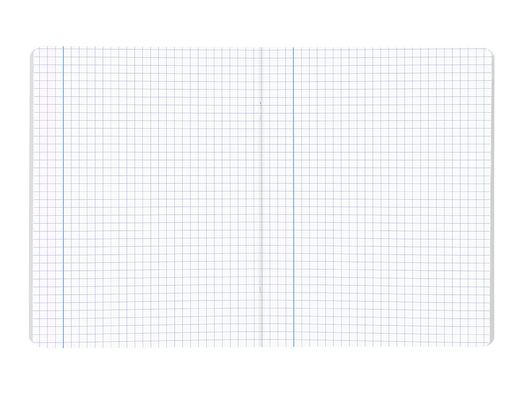 Libreta liderpapel smart A5 plus 48 hojas 75gr cuadro 5mm con margen colores surtidos