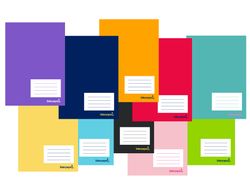 Libreta Liderpapel Write A5 16 Hojas 60G/M2Cuadro Pauta 4ª 3.5Mm con Margen