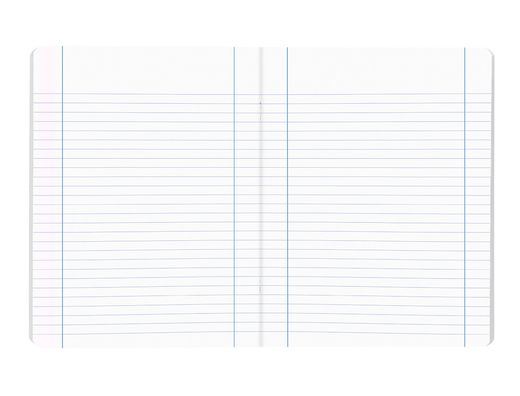 Libreta liderpapel smart A5 plus 48 hojas 75gr horizontal doble margen colores surtidos