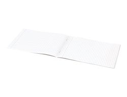 Libreta liderpapel smart A5 plus apaisado 32 hojas 75gr cuadro 6 mm con margen colores surtidos