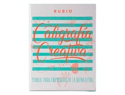 Libro de caligrafia rubio creativa 150 paginas tapa dura 27x21 cm