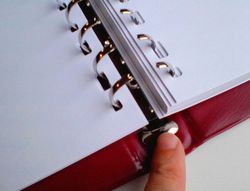 Libro liderpapel din a4 actas 15 anillas con 100 hojas movibles foliadas