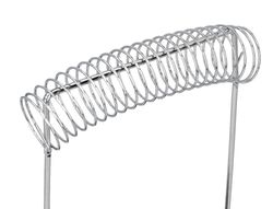 Limpiador con soporte liderpapel para brochas y pinceles de aluminio 18x10,5 cm