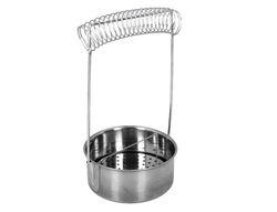 Limpiador con soporte liderpapel para brochas y pinceles de aluminio 18x10,5 cm