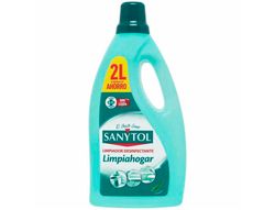 Limpiador desinfectante sanytol limpiahogar multisuperficies bote de 2 litros