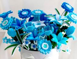 Limpiapipas de chenilla liderpapel 30 cm color azul mate bolsa de 100 unidades