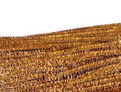 Limpiapipas de chenilla liderpapel 30 cm color oro bolsa de 100 unidades