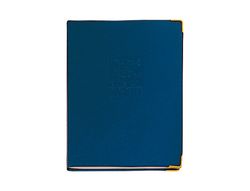 Listin telefonico tapa flexible tamaño 21x15 cm -con cantonera dorada