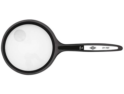 Lupa Cristal Bifocal 7507 75 Mm. -Mango Curvo