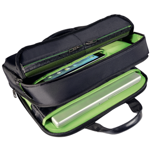 Maletín Leitz Complete para portátil de 15.6" Smart Traveller, negro