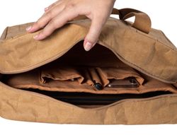 Maletin para portatil exacompta eterneco 14" cuero imitacion vegetal 325x90x420 mm