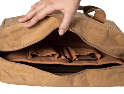 Maletin para portatil exacompta eterneco 14" cuero imitacion vegetal 325x90x420 mm