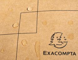 Maletin para portatil exacompta eterneco 14" cuero imitacion vegetal 325x90x420 mm