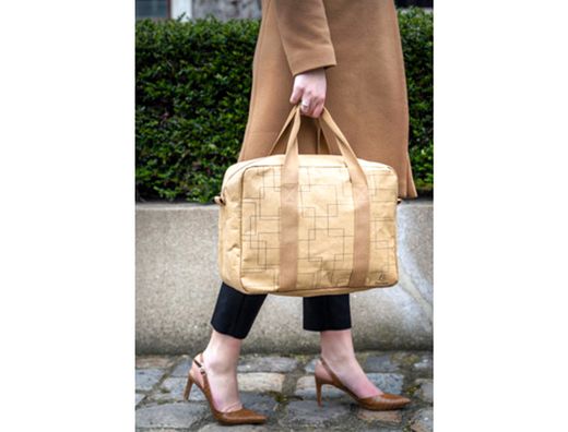 Maletin para portatil exacompta eterneco 14" cuero imitacion vegetal 325x90x420 mm