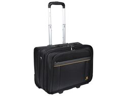 Maletin para portatil exacompta exactive hasta 15.6" con ruedas y asa telescopica negro 450x255x395