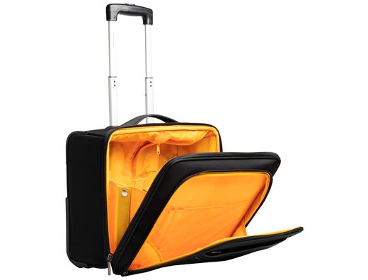 Maletin para portatil exacompta valisette exactive 15.6\" slim con asa extraible color negro 440x370x200 mm