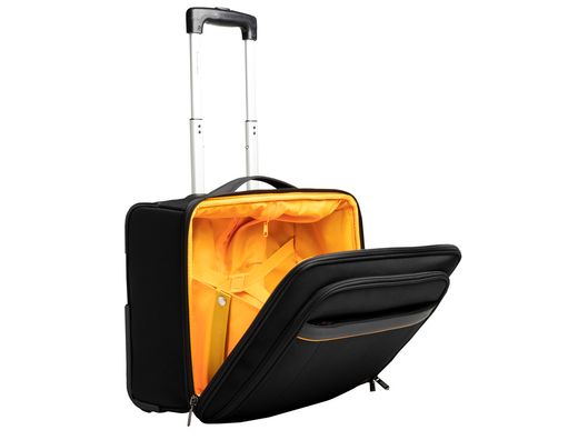 Maletin para portatil exacompta valisette exactive 15.6\" slim con asa extraible color negro 440x370x200 mm