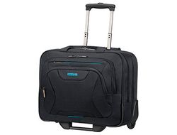 Maletin samsonite american tourister work para portatil de 15,6" con ruedas y compartimento para ropa color