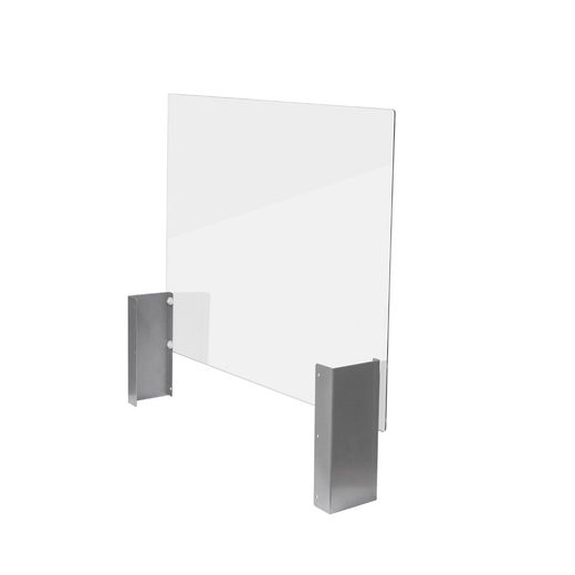 Mampara de De Cristal Templado de Sobremesa 85x70x13 cm