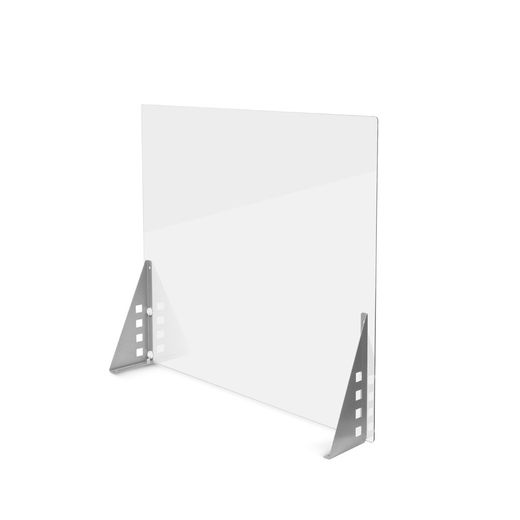 Mampara de De Cristal Templado de Sobremesa 85x70x13 cm
