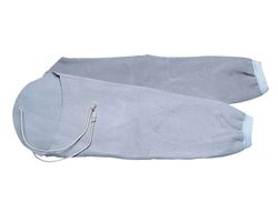 Manguito para soldador faru cuero al cromo puño elastico y cordon sujecion superior